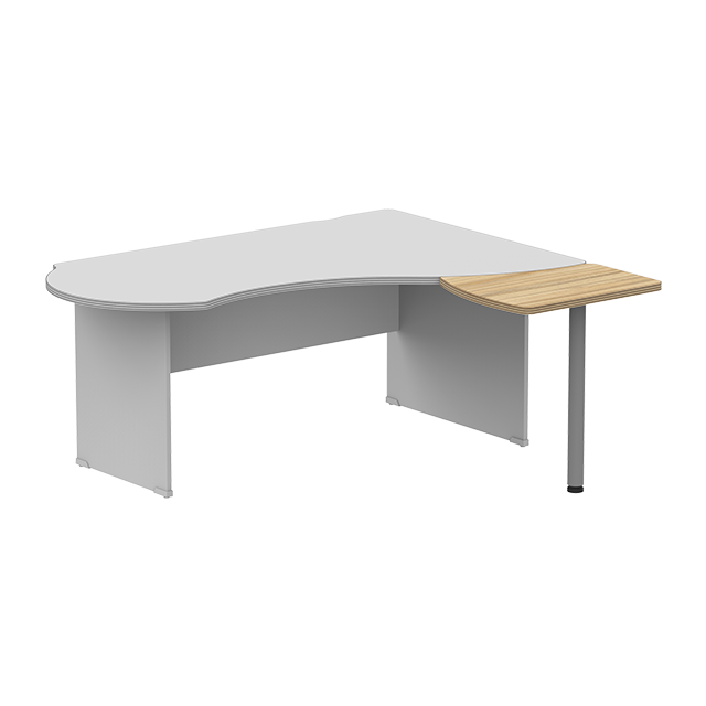Элемент  приставной для столов 180 см, правый. Серия офисной мебели Berlin (Берлин).