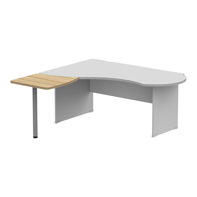 Элемент  приставной для столов 180 см, левый. Серия офисной мебели Berlin (Берлин).